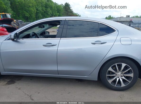 19UUB1F30GA008169 2016 ACURA TLX Серебряный Вид задней части салона