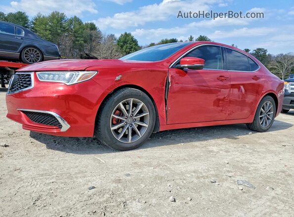 19UUB1F31LA002990 2020 ACURA TLX Красный Передняя левая четверть