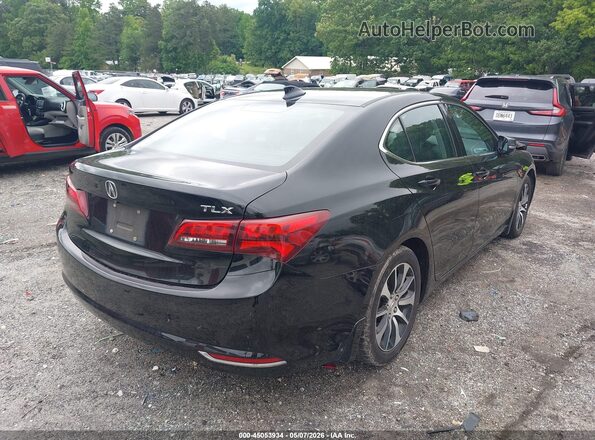 19UUB1F34GA009227 2016 ACURA TLX Черный Задняя правая четверть