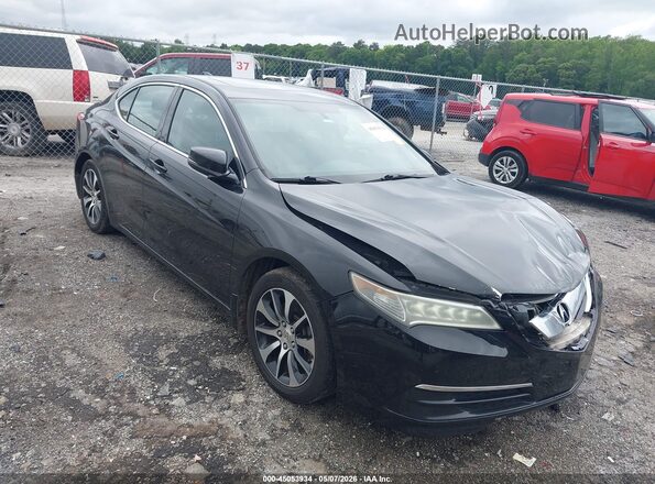19UUB1F34GA009227 2016 ACURA TLX Черный Передняя правая четверть