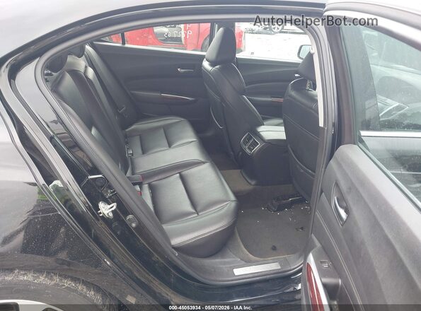 19UUB1F34GA009227 2016 ACURA TLX Черный Вид наклейки с VIN-кодом