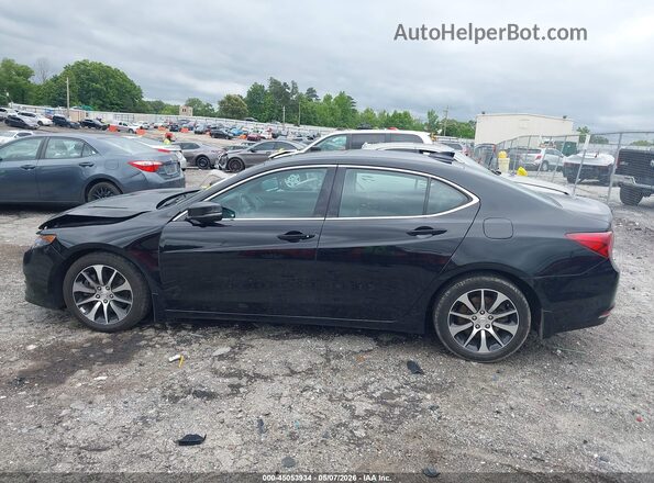 19UUB1F34GA009227 2016 ACURA TLX Черный Панорамный вид салона 360°