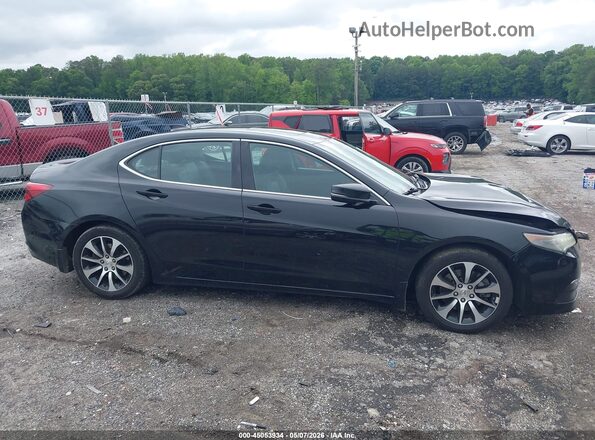 19UUB1F34GA009227 2016 ACURA TLX Черный Вид задней части салона