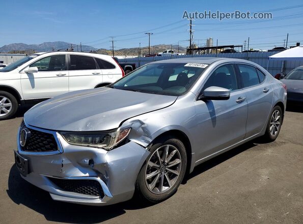 19UUB1F35LA008159 2020 ACURA TLX Silver Vista tres cuartos delantera izquierda