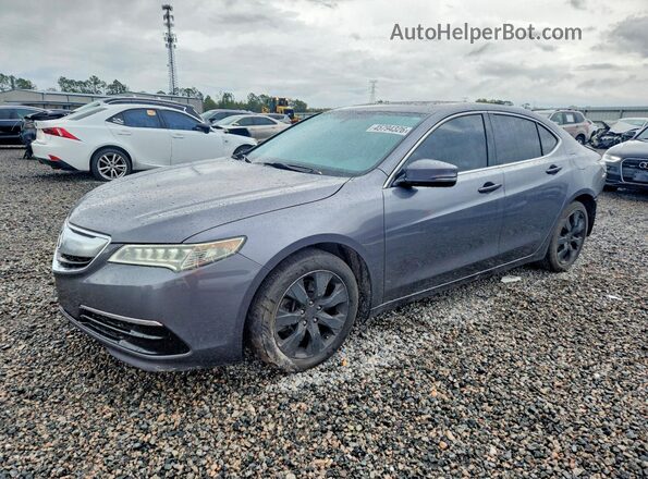 19UUB1F36HA009053 2017 ACURA TLX Серый Передняя левая четверть