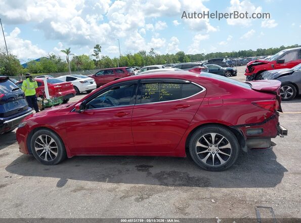 19UUB1F37HA005030 2017 ACURA TLX Красный 
