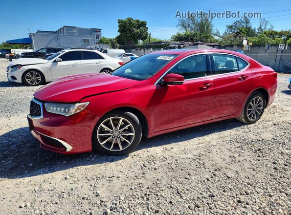 19UUB1F37JA008239 2018 ACURA TLX Красный Передняя левая четверть