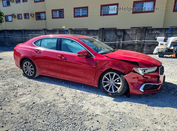19UUB1F37JA008239 2018 ACURA TLX Красный Передняя правая четверть