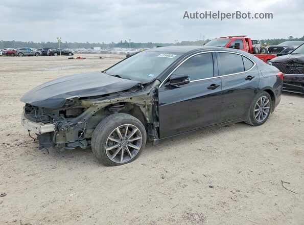 19UUB1F38KA004489 2019 ACURA TLX Black Vista tres cuartos delantera izquierda