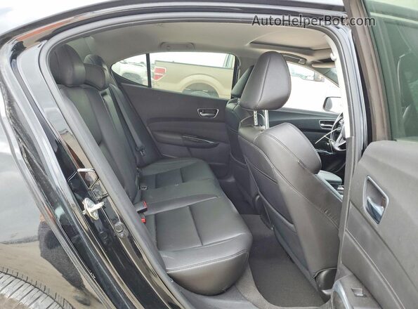 19UUB1F38KA004489 2019 ACURA TLX Black Vista de los asientos traseros
