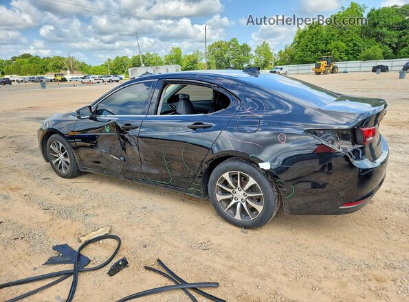 19UUB1F39HA010553 2017 ACURA TLX Черный Задняя левая четверть