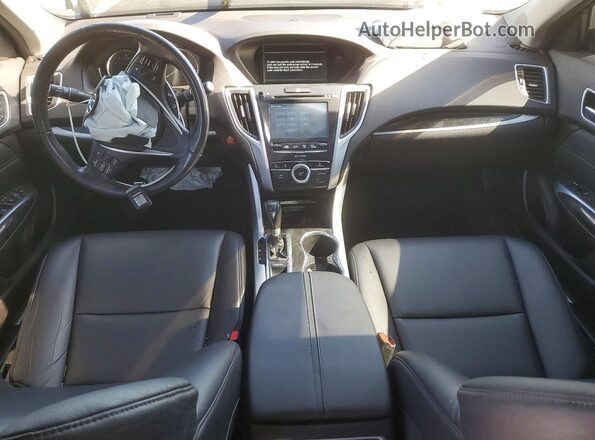 19UUB1F3XJA011278 2018 ACURA TLX Серебряный Вид панели приборов