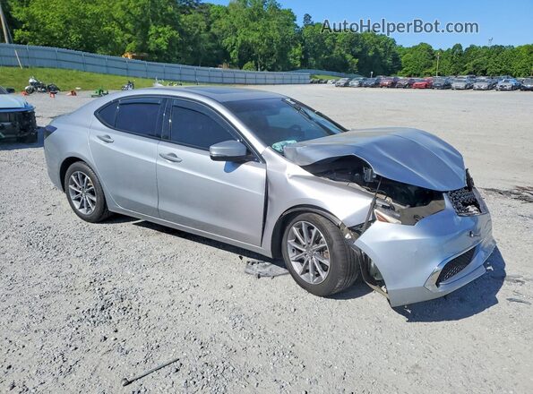 19UUB1F3XJA011278 2018 ACURA TLX Серебряный Передняя правая четверть