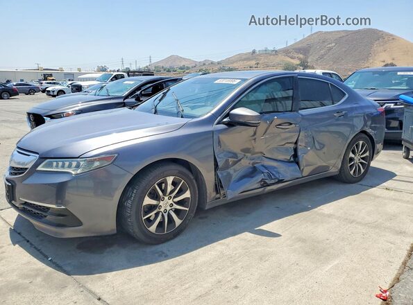 19UUB1F54HA001051 2017 ACURA TLX Угольный Передняя левая четверть