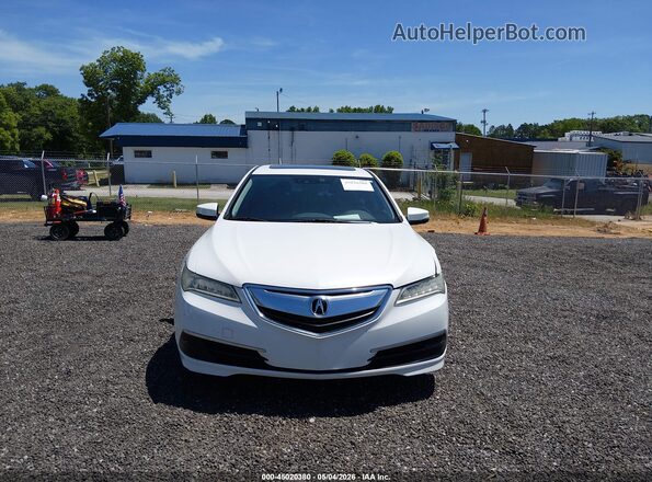 19UUB1F57GA009689 2016 ACURA TLX White Widok zestawu wskaźników