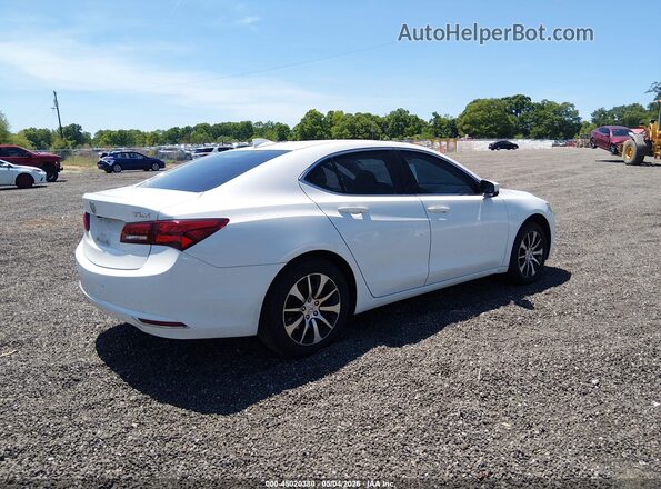 19UUB1F57GA009689 2016 ACURA TLX White Tył prawy