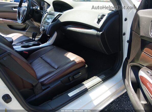 19UUB1F57GA009689 2016 ACURA TLX White Widok wnętrza z przodu