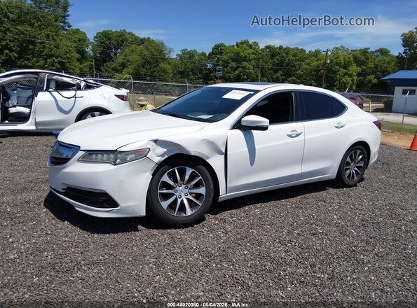 19UUB1F57GA009689 2016 ACURA TLX White Przód lewy