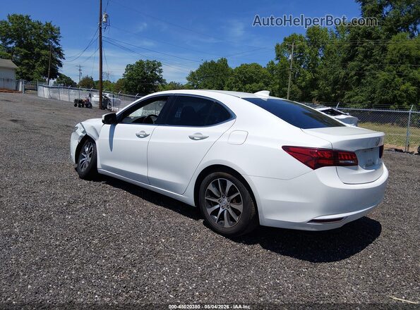 19UUB1F57GA009689 2016 ACURA TLX White Tył lewy