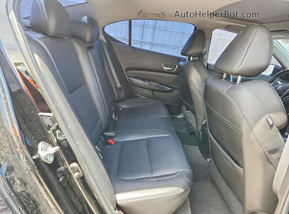 19UUB1F57JA010011 2018 ACURA TLX Черный Вид задних сидений