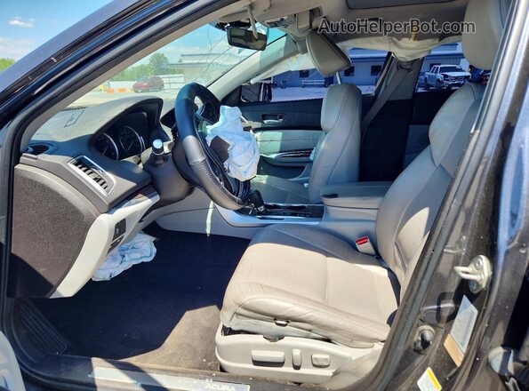 19UUB1F58GA011189 2016 ACURA TLX Gray Вид салону спереду