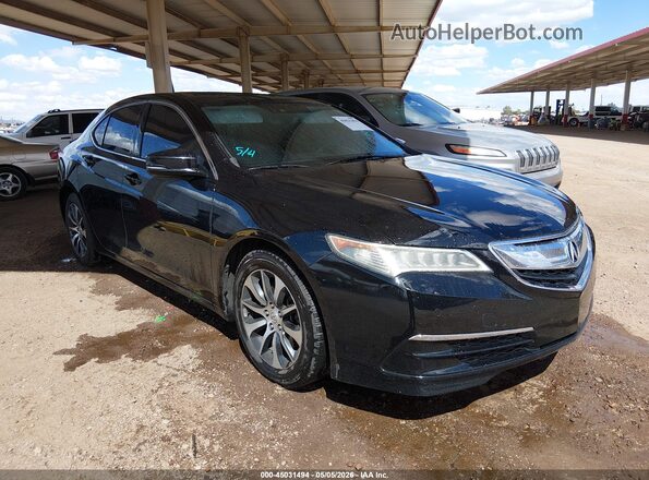 19UUB1F5XHA005475 2017 ACURA TLX Черный Передняя правая четверть