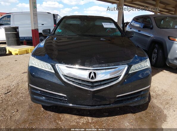 19UUB1F5XHA005475 2017 ACURA TLX Черный Вид спереди