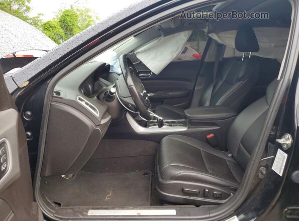 19UUB2F31LA002056 2020 ACURA TLX Черный Вид салона спереди