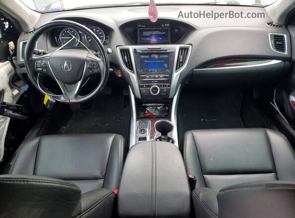 19UUB2F32GA010690 2016 ACURA TLX Black Вид панелі приладів