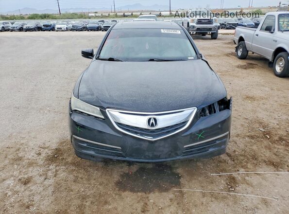 19UUB2F32GA010690 2016 ACURA TLX Black Вид спереду