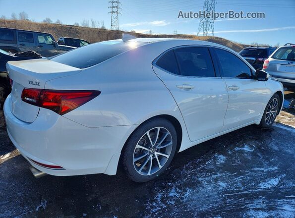 19UUB2F34GA006415 2016 ACURA TLX Белый Задняя правая четверть