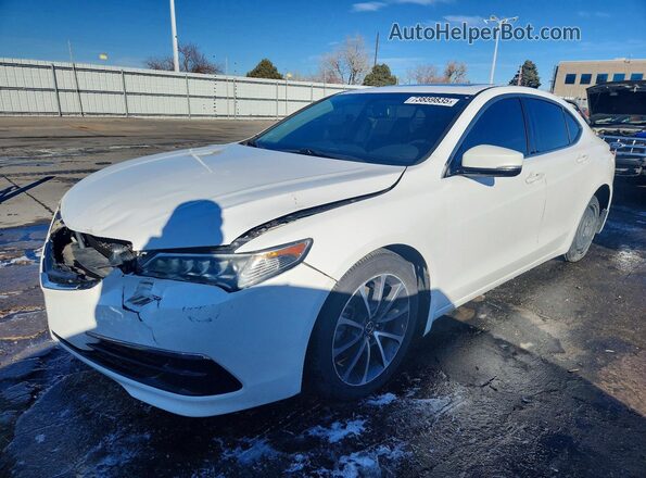 19UUB2F34GA006415 2016 ACURA TLX Белый Передняя левая четверть
