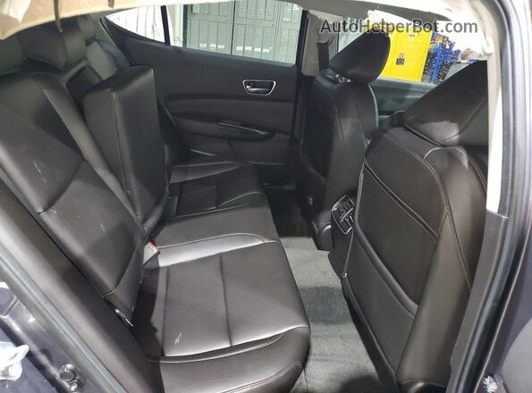 19UUB2F34KA004642 2019 ACURA TLX Gray Widok tylnych siedzeń