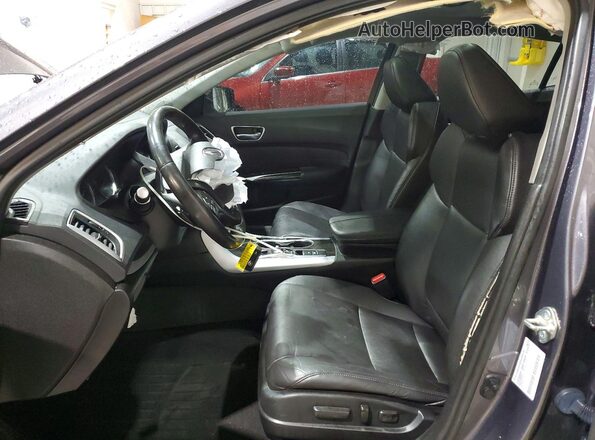 19UUB2F34KA004642 2019 ACURA TLX Gray Widok wnętrza z przodu