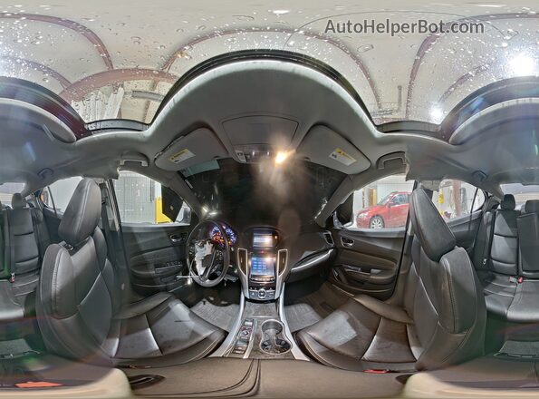 19UUB2F34KA004642 2019 ACURA TLX Gray Widok naklejki z numerem VIN