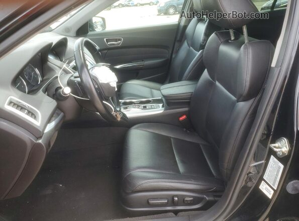 19UUB2F34LA005372 2020 ACURA TLX Black Вид салону спереду