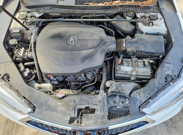 19UUB2F35LA001640 2020 ACURA TLX Белый Вид задней части салона