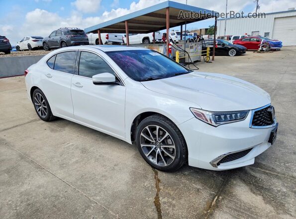 19UUB2F35LA001640 2020 ACURA TLX Белый Передняя правая четверть
