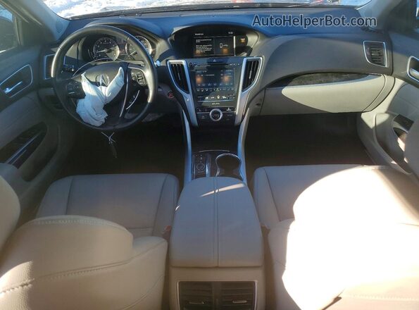 19UUB2F38JA008871 2018 ACURA TLX Серый Вид панели приборов
