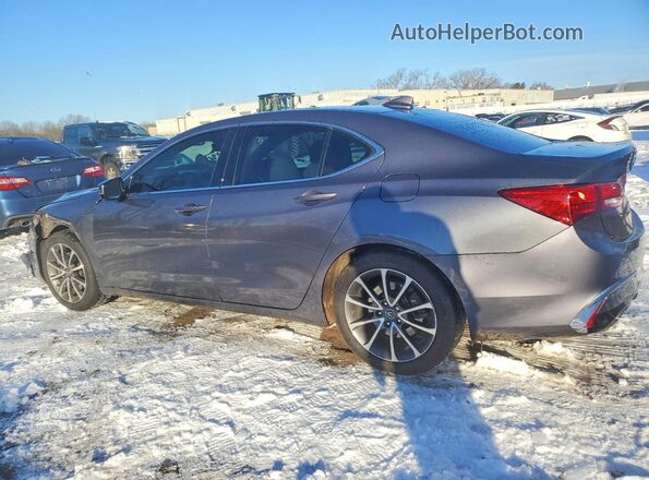 19UUB2F38JA008871 2018 ACURA TLX Серый Задняя левая четверть