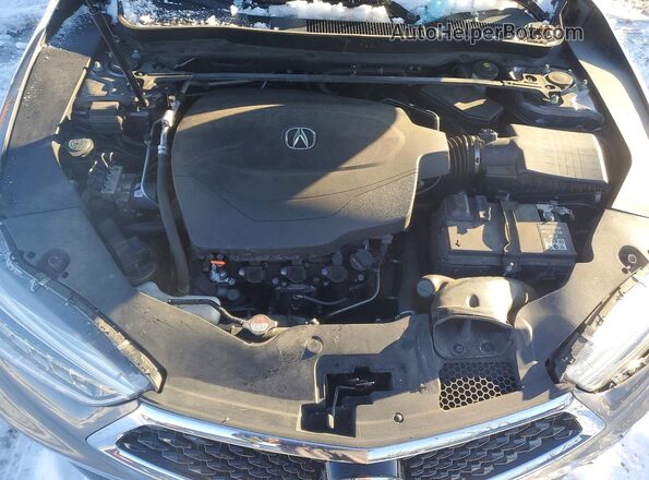 19UUB2F38JA008871 2018 ACURA TLX Серый Вид задней части салона
