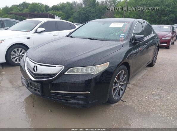 19UUB2F3XGA005799 2016 ACURA TLX Черный Передняя левая четверть