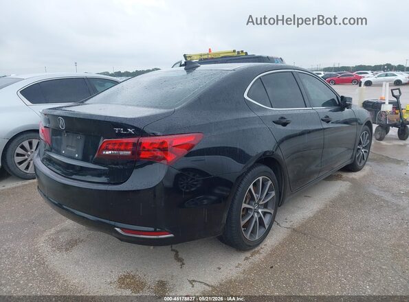 19UUB2F3XGA005799 2016 ACURA TLX Черный Задняя правая четверть