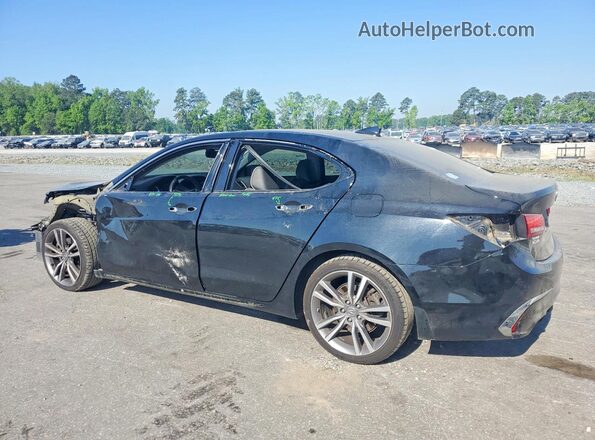19UUB2F44LA005123 2020 ACURA TLX Черный Задняя левая четверть