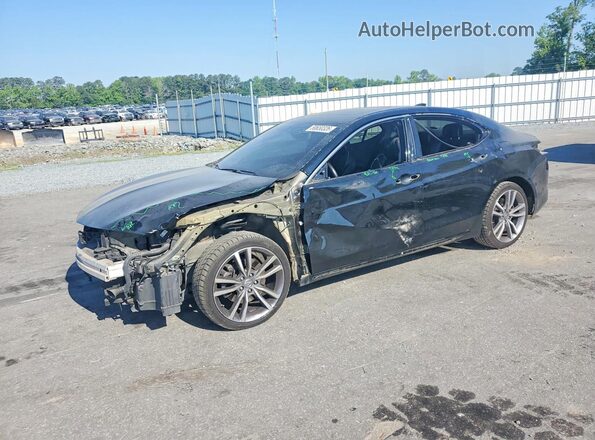 19UUB2F44LA005123 2020 ACURA TLX Черный Передняя левая четверть