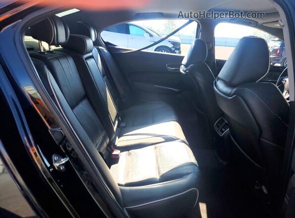 19UUB2F44LA005123 2020 ACURA TLX Черный Вид задних сидений