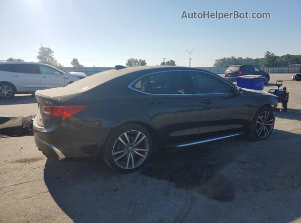 19UUB2F44LA005123 2020 ACURA TLX Черный Задняя правая четверть