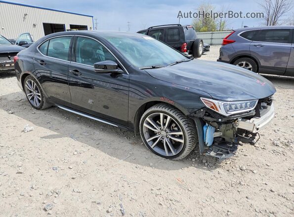 19UUB2F4XLA000668 2020 ACURA TLX Черный Передняя правая четверть