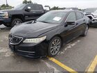 2016 Acura Tlx V6 Tech Черный vin: 19UUB2F50GA000421