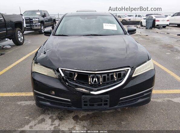 19UUB2F50GA000421 2016 ACURA TLX Черный Вид щитка приборов